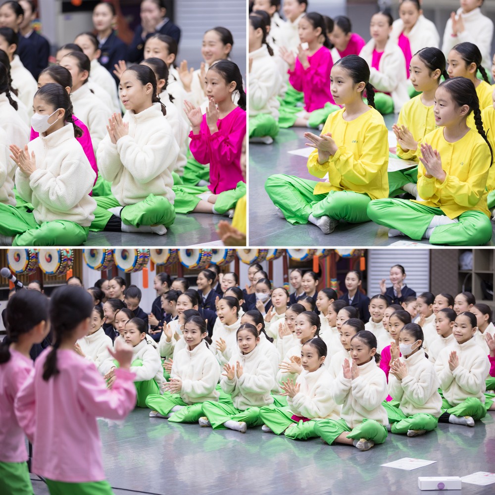 리틀엔젤스 방학식 연습반 합창 공연